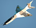 미코얀-구레비치 MiG-21 3D 모델 
