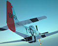 North American P-51 Mustang 3D модель