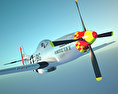 North American P-51 Mustang 3D 모델 
