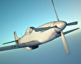 North American P-51 Mustang 3D модель