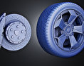 Lamborghini Reventon Wheel 無料の3Dモデル