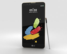 LG Stylus 2 Brown 3D 모델 