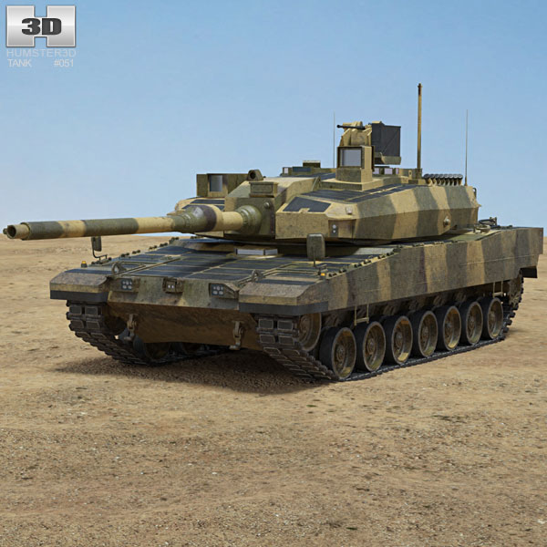 Altay Tank Modelo 3d