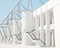 Стадіон Жоффруа Гішар 3D модель