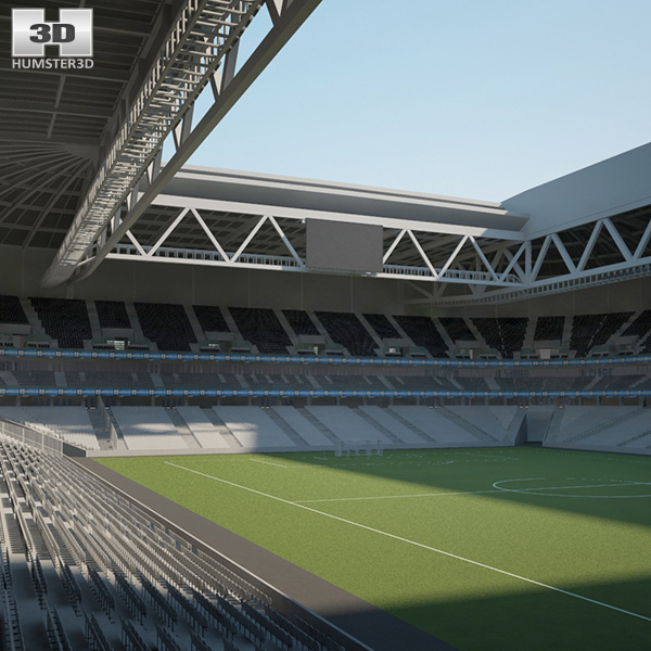 Stade Pierre-Mauroy 3D model