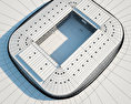 Стадіон П'єр Моруа 3D модель