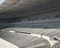 Parc Olympique Lyonnais Modello 3D