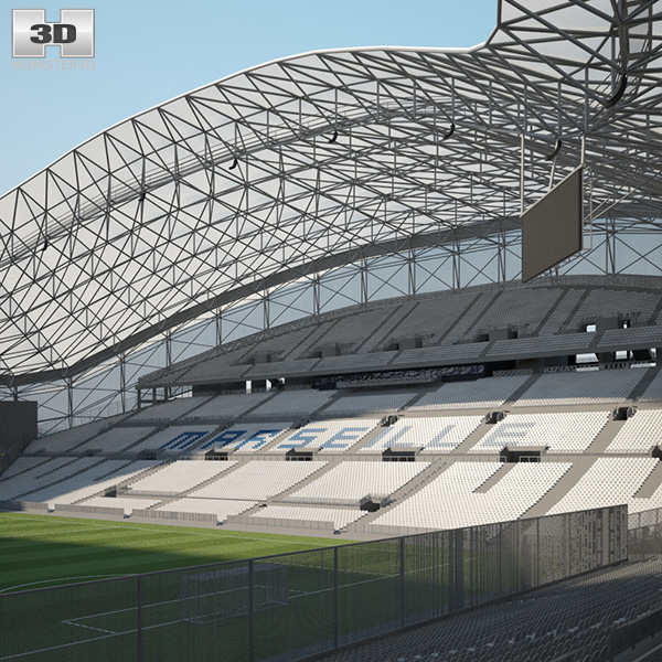 Велодром стадіон 3D модель