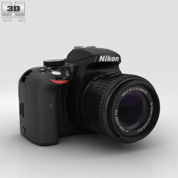 Nikon D3300 3D model