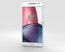 Motorola Moto G4 Plus White 3D model
