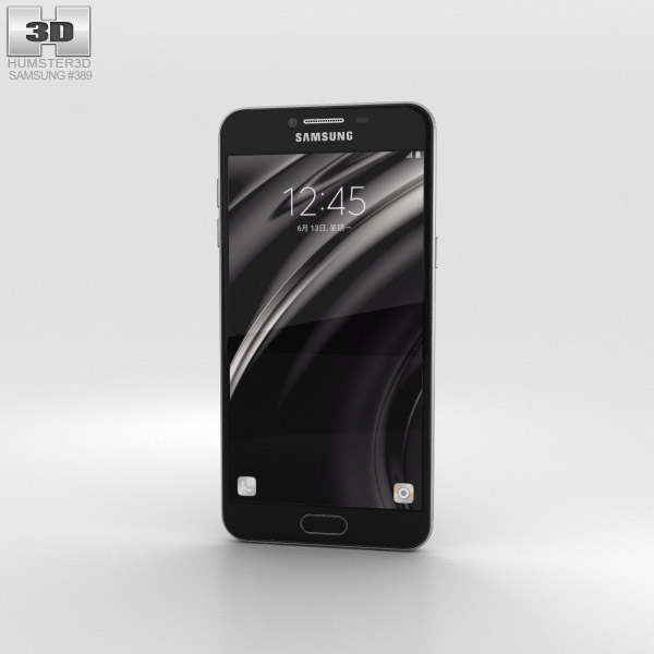 Samsung Galaxy C5 Gray 3D модель