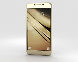 Samsung Galaxy C7 Gold 3D model