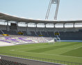 Муніципальний стадіон у місті Тулуза 3D модель