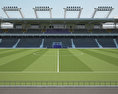 Муниципальный стадион Тулузы 3D модель