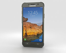 Samsung Galaxy S7 Active Camo Green Modello 3D