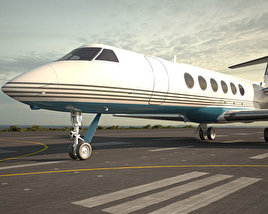 3D model of Gulfstream V