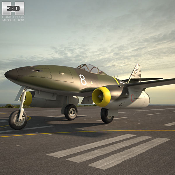 Messerschmitt Me 262 3D model