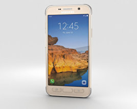 Samsung Galaxy S7 Active Sandy Gold 3D модель