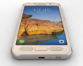 Samsung Galaxy S7 Active Sandy Gold Modelo 3D