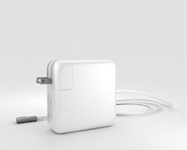 Apple 60W MagSafe Power Adapter 3D model
