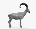 Безоаровый козёл 3D модель