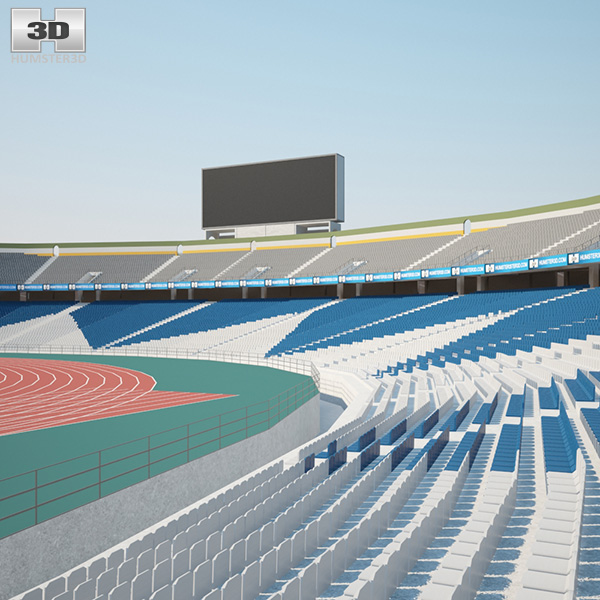 Стадіон Азаді 3D модель