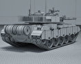 Al-Zarrar carro de combate Modelo 3D