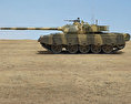阿茲拉主戰坦克 3D模型 侧视图