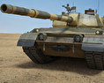 Al-Zarrar carro armato da combattimento Modello 3D