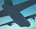 Lockheed C-130 Hercules 3d model