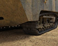 Saint-Chamond Panzer 3D-Modell