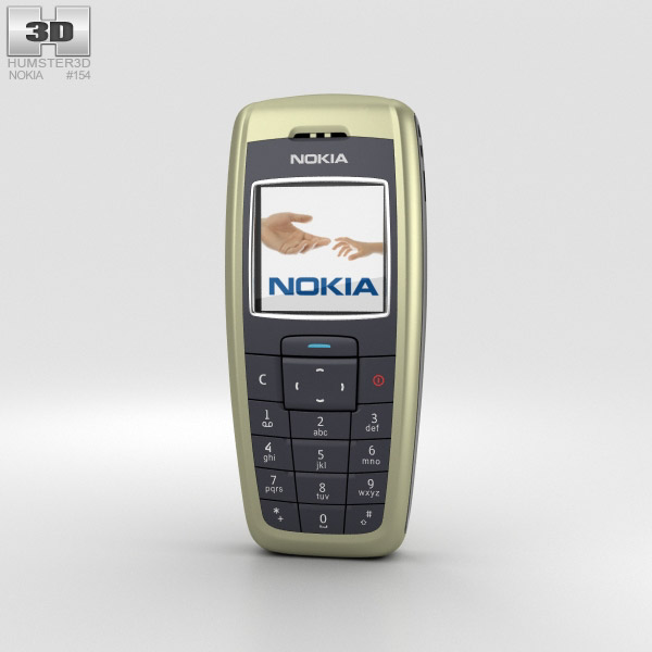 Nokia 2600 樹木 Green 3Dモデル