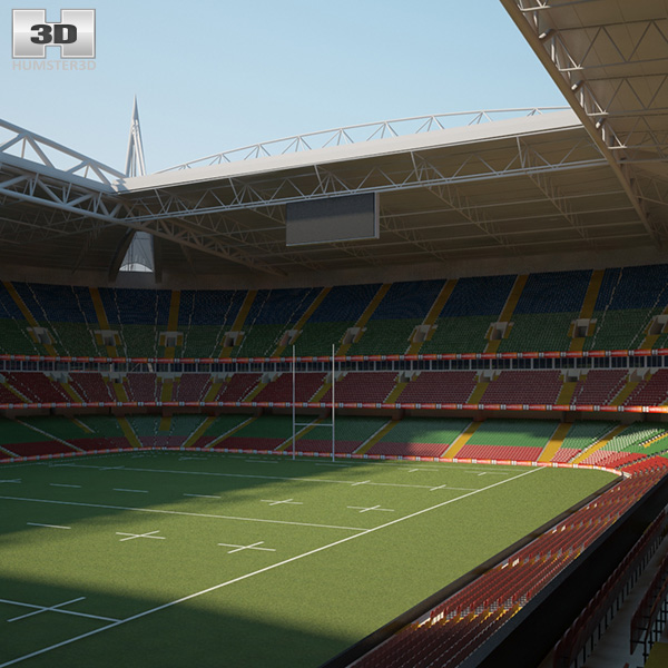 Millennium Stadium 3D model