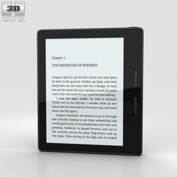 Amazon Kindle Oasis 3D 모델 