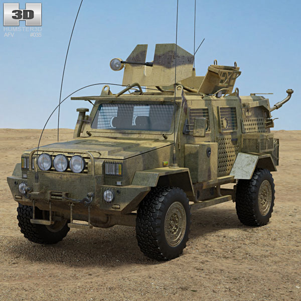 RG-32 Scout 3D 모델 