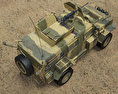 RG-32 Scout 3Dモデル top view
