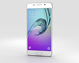 Samsung Galaxy A3 (2016) Blanco Modelo 3D