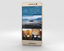 HTC One S9 Gold 3D-Modell