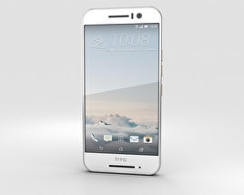 HTC One S9 Silver 3D model