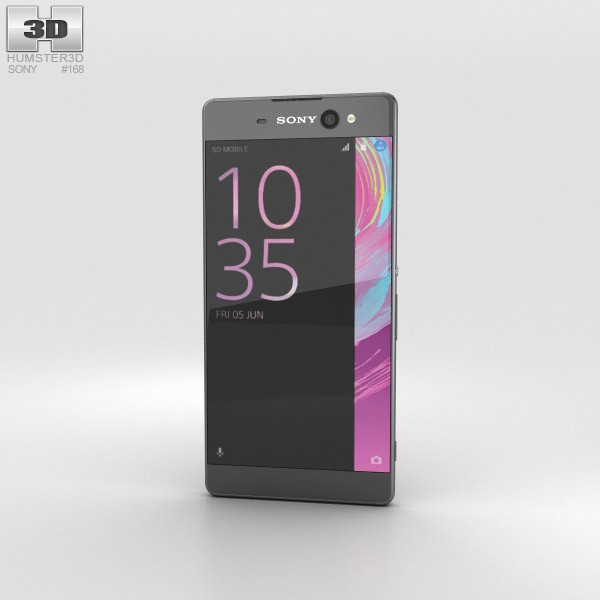 Sony Xperia XA Ultra Graphite Black Modèle 3D