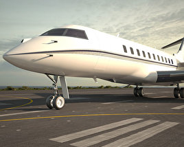 Bombardier Global Express 3D model