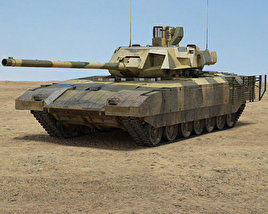 3D model of T-14 Armata