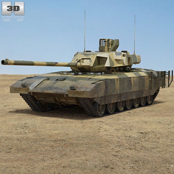 T-14 Armata 3D model