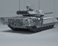 T-14 아르마타 3D 모델 