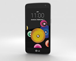 LG K4 White 3D model