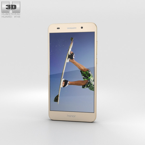 Huawei Honor 5A Gold 3D模型