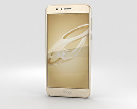Huawei Honor 8 Sunrise Gold 3D model