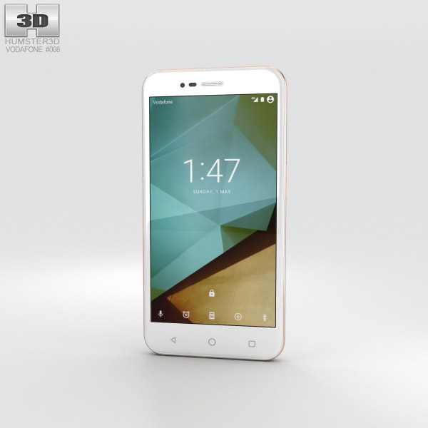 Vodafone Smart Prime 7 Boron White 3D model