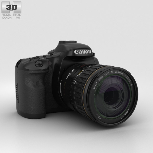 Canon EOS 7D 3D model