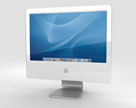 Apple iMac G5 2004 3D model